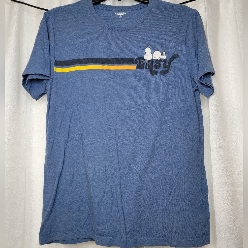 Blue Snoopy Old Navy shirt